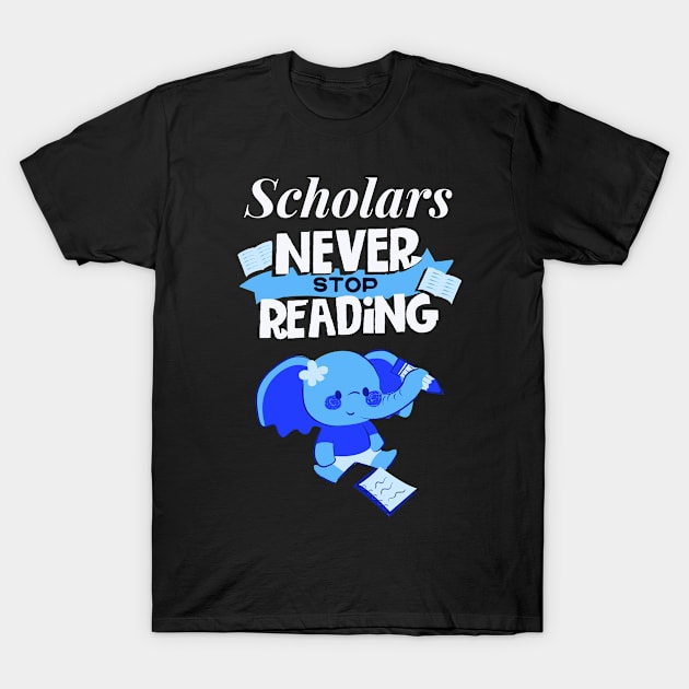 Research scholar researcher - doctorate scholarly phd themed T-Shirt by Rebellious Rose